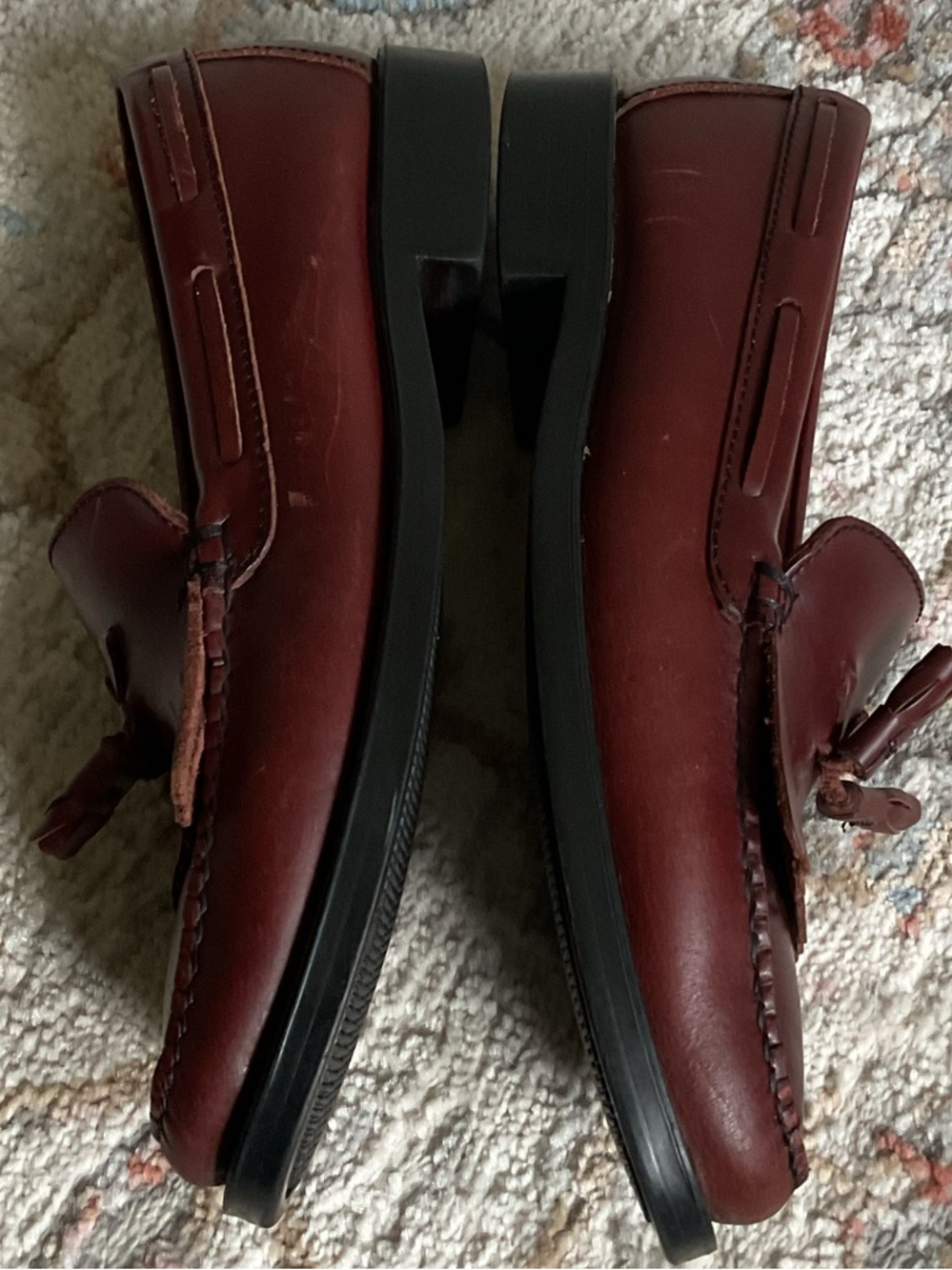 Vintage Bass Weejums Marietta 11 Tassel Kiltie Loafers - Picture 11 of 15